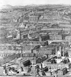 Eine Aussicht auf die Stadt London, 1710