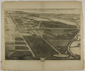 Cashiobury, Tafel 28 aus Britannia Illustrata