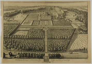 Maddingley, Tafel 57 aus Britannia Illustrata