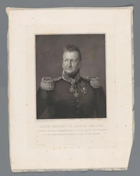 David Hendricus, Baron Chassé, Generalleutnant, Oberbefehlshaber der Zitadelle von Antwerpen und Seemacht Seiner Majestät auf der Ooster-Schelde