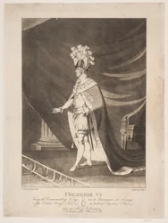 Frederik VI in Ordenskleidung