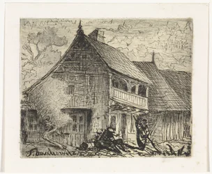 Häuschen in Auschwitz in Böhmen