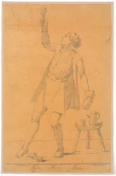 Porträt von Jens Juel? Kalke