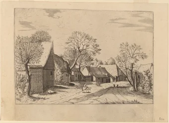 Bauernhöfe und Schuppen
