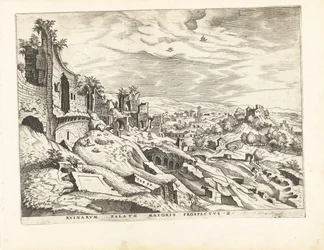 Zweiter Blick auf den Palatin in Rom