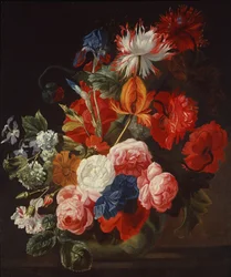 Stillleben mit Blumen