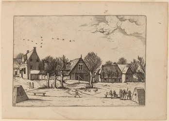 Dorf auf dem Land