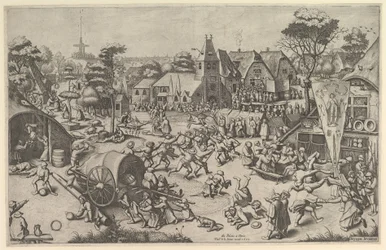 Die Kirmes des Heiligen Georg, ca. 1569, gedruckt 1601