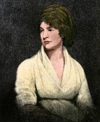 Porträt von Mary Wollstonecraft (1759-97)