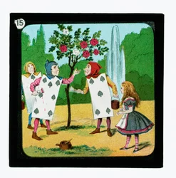 Alice im Wunderland, Farbige Laternenbilder