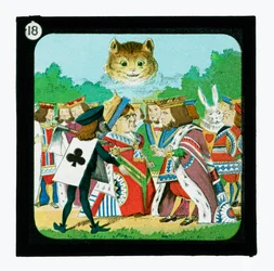 Alice im Wunderland, Farbige Laternenbilder