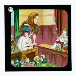 Alice im Wunderland, Farbige Laternenbilder