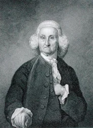 Jonathan Trumbull (1710-85) graviert von E. Mackenzie