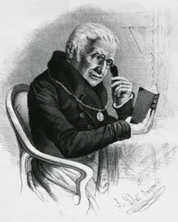 Porträt von Lorenzo Rondolini (1752-1844), italienischer Arzt und Schriftsteller, Zeichnung von Antonio Dall