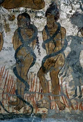 Bestrafung der Verdammten (Detail)