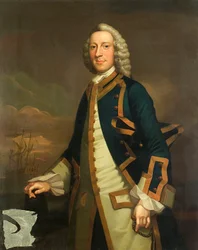 Porträt eines Kapitäns, ca. 1750