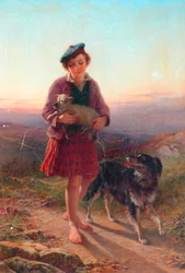 Das verirrte Lamm, 1863