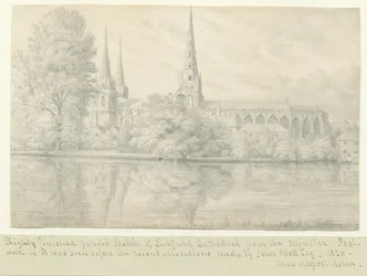 Lichfield Kathedrale - Südwestansicht