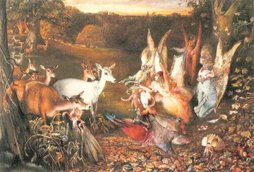 Feen und Hirsche