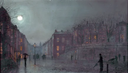 Ein Blick auf Hampstead, London, 1882