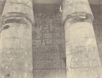 Médinet Habou, Palast von Ramsès Méïamoun, linke Wand
