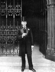 Joseph Chamberlain, britischer liberaler Staatsmann, um 1905