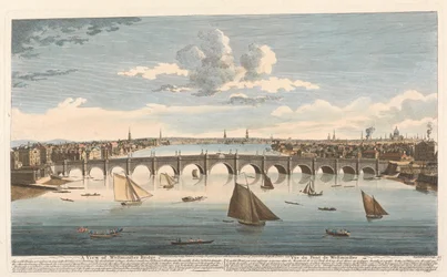 Eine Ansicht der Westminster Bridge