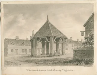 Abbots Bromley - Markthaus und Pranger