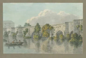 Burton-upon-Trent Brücke und Stadt