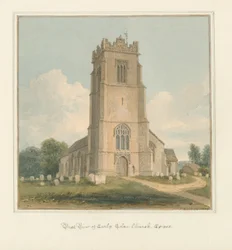Essex - Earls Colne Kirche, 1824
