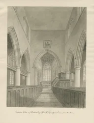 Innenraum der Penkridge Kirche