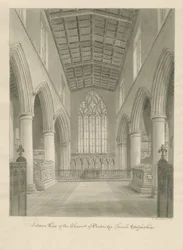 Innenraum der Kirche von Penkridge