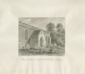 Lichfield - Südportal der St. Chad