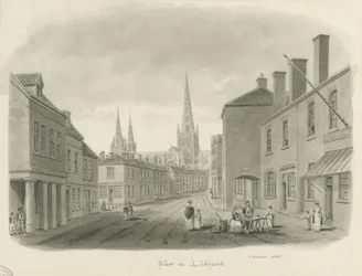 Lichfield - Straßenansicht