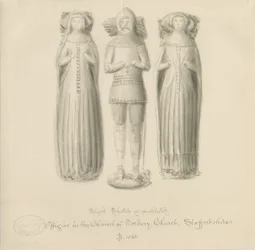 Norbury Kirche - Effigie [von Sir Edward Botiler]