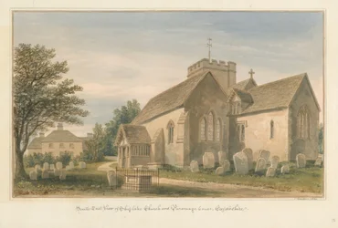 Shiplake Kirche und Pfarrhaus