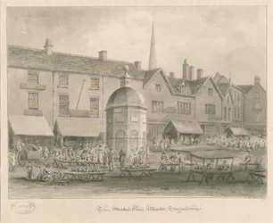 Uttoxeter Stadt - Marktplatz