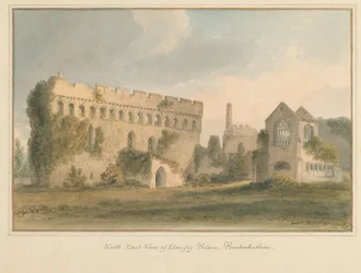 Wales - Pembrokeshire - Llanfey Palast, 1815