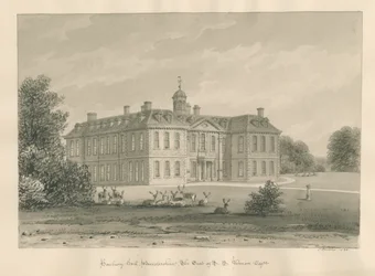 Hanbury Hall, 1833