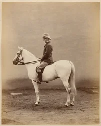 General Roberts auf Vonolel, ca. 1881