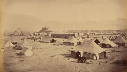 Inneres von Fort Dakka