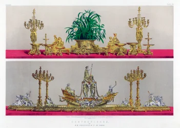 Mittelstücke, 19. Jahrhundert