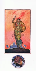 Erinnerung an Mahomed Akram, Illustration aus The Garden of Kama (and other lyrics from India), 1920