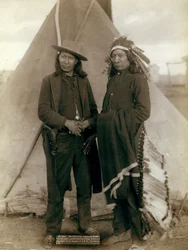Red Cloud und American Horse, 1891