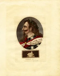 Porträt von König Karl I. von England