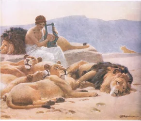 Orpheus und seine Laute