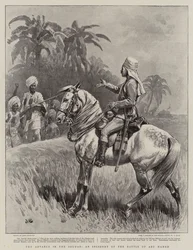 Der Vormarsch im Sudan, ein Vorfall der Schlacht von Abu Hamed