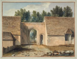 Südtor des Colleges in Maidstone, Kent