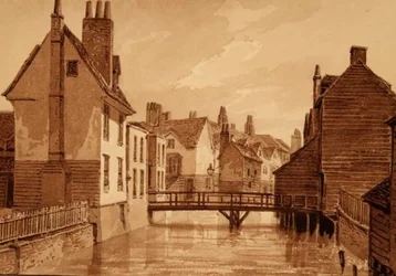 Ansicht des Folly in der Gemeinde Bermondsey, aus 
