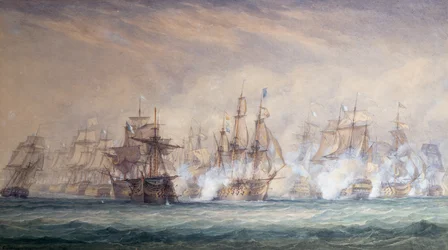 Die Schlacht von den Saintes